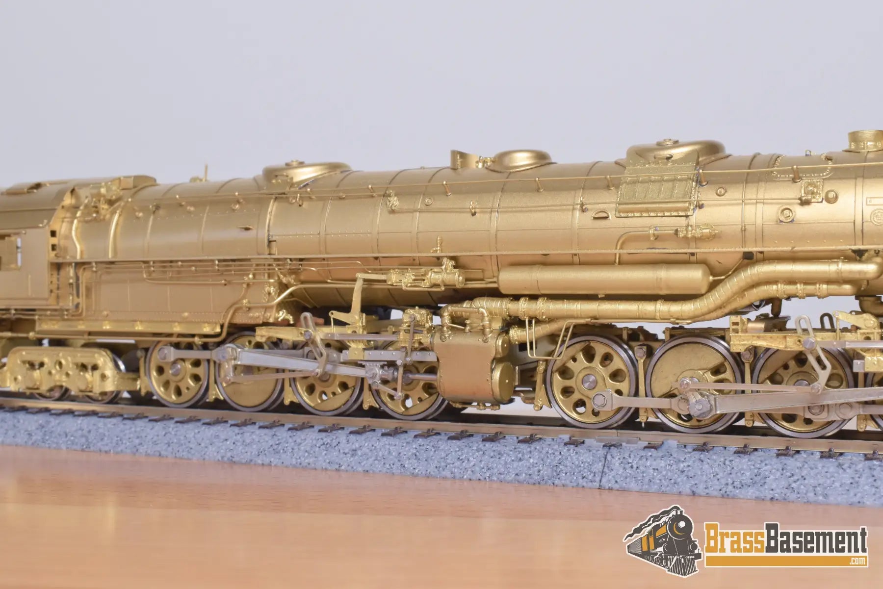 Ho Brass - Key Imports Baltimore & Ohio B&O Em-1 2-8-8-4 7600 Class Unpainted Steam