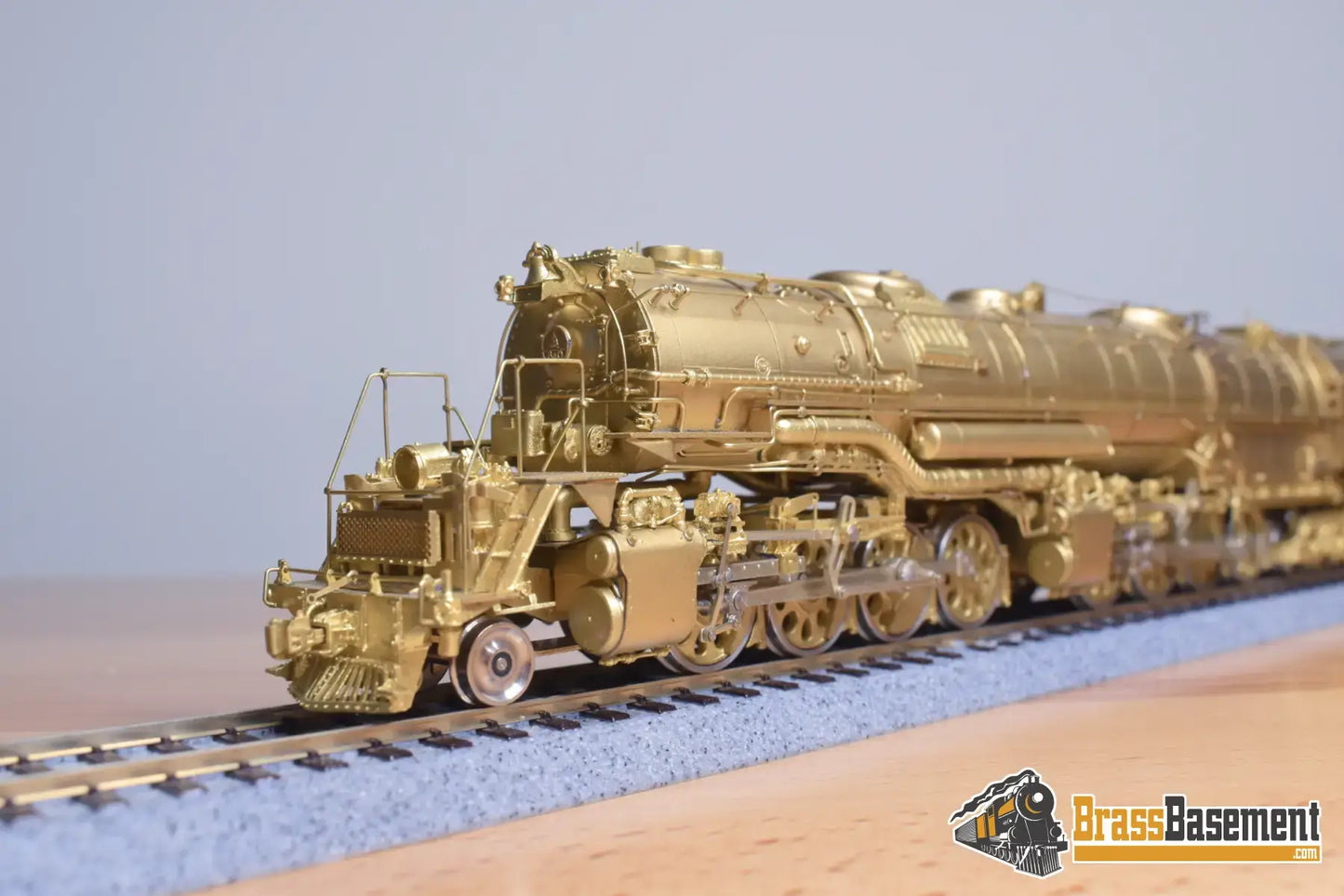 Ho Brass - Key Imports Baltimore & Ohio B&O Em-1 2-8-8-4 7600 Class Unpainted Steam