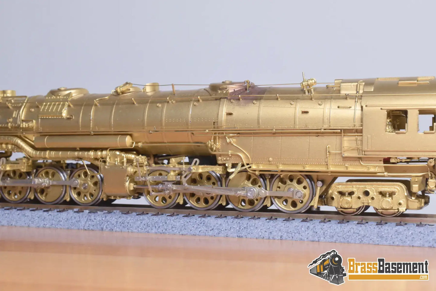 Ho Brass - Key Imports Baltimore & Ohio B&O Em-1 2-8-8-4 7600 Class Unpainted Steam