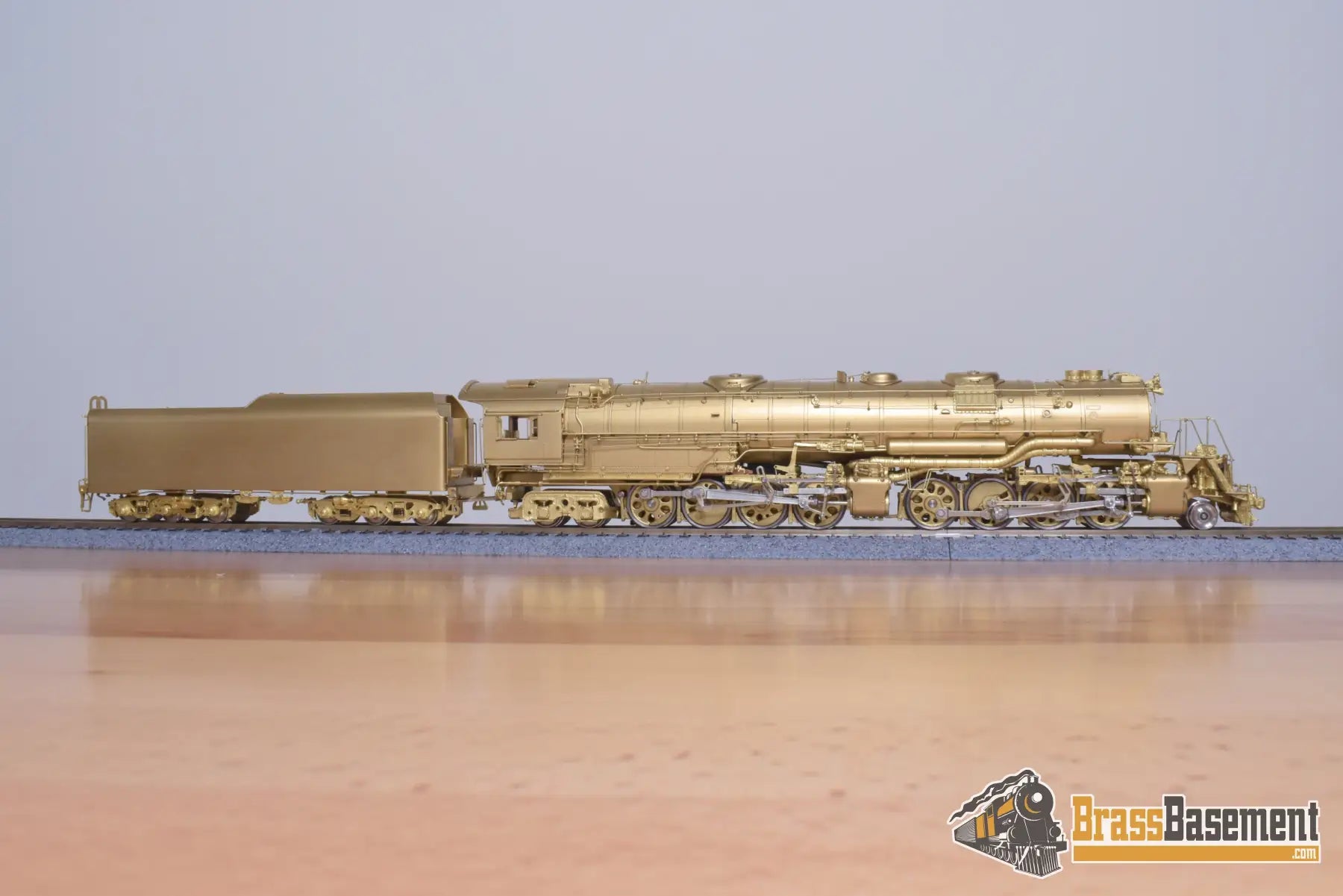 Ho Brass - Key Imports Baltimore & Ohio B&O Em-1 2-8-8-4 7600 Class Unpainted Steam