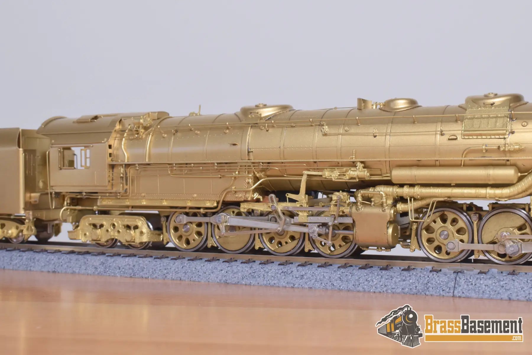 Ho Brass - Key Imports Baltimore & Ohio B&O Em-1 2-8-8-4 7600 Class Unpainted Steam