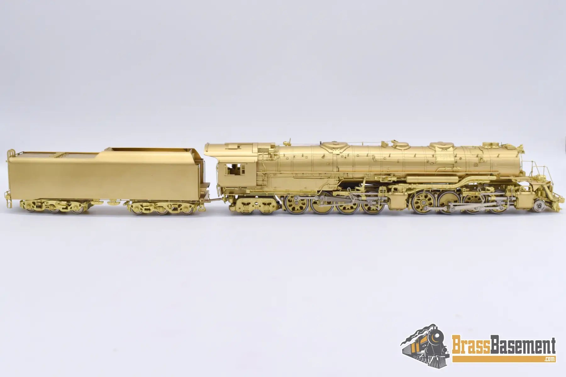 Ho Brass - Key Imports Baltimore & Ohio B&O Em-1 2-8-8-4 7600 Class Unpainted Steam