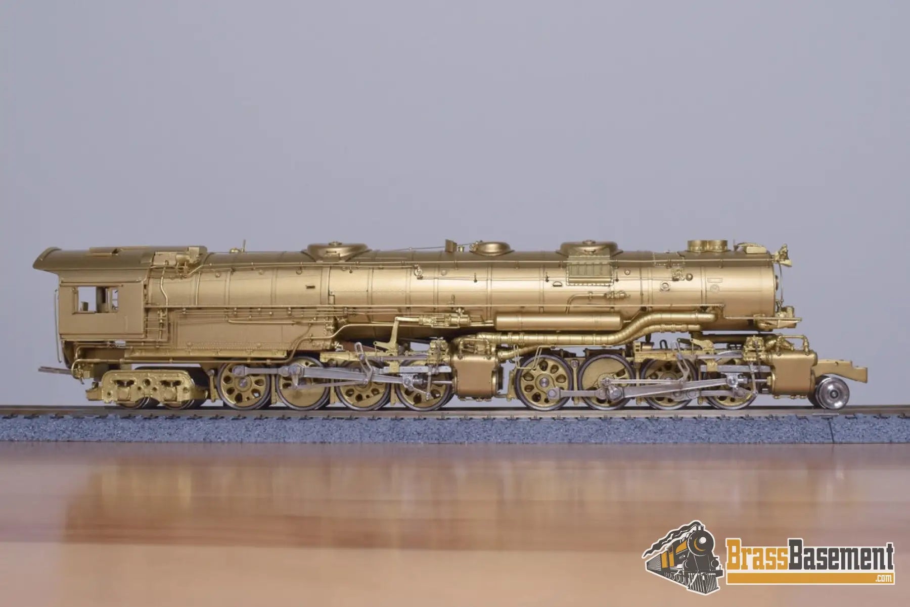 Ho Brass - Key Imports Baltimore & Ohio B&O Em-1 2-8-8-4 7600 Class Unpainted Steam