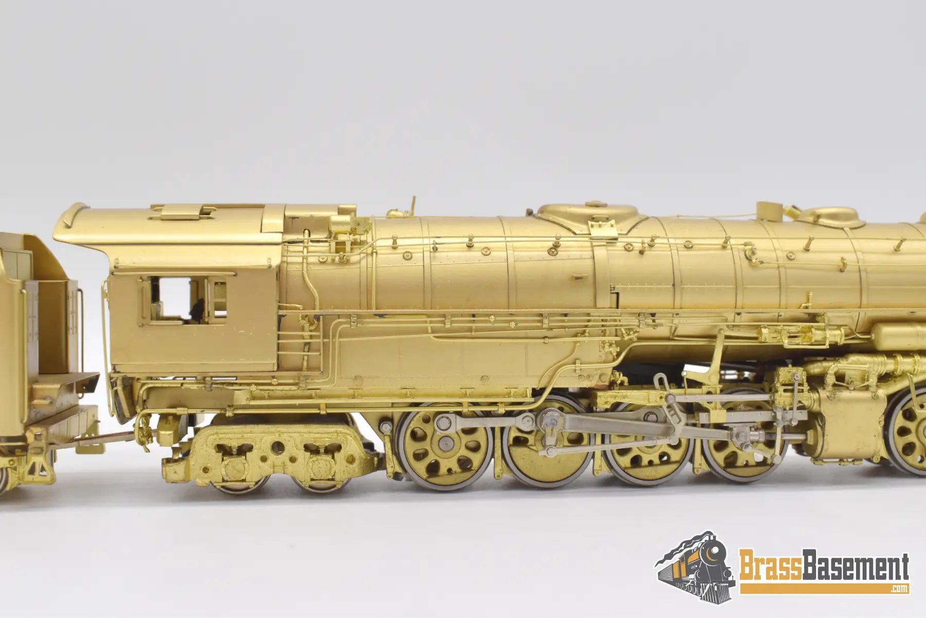 Ho Brass - Key Imports Baltimore & Ohio B&O Em-1 2-8-8-4 7600 Class Unpainted Steam