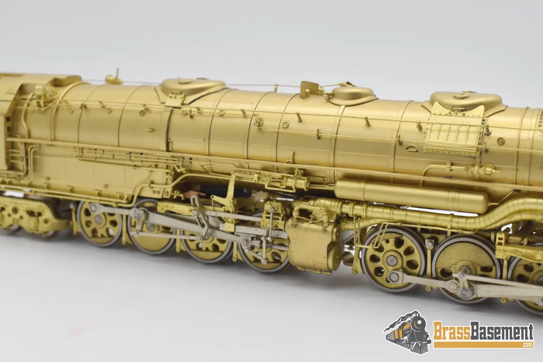 Ho Brass - Key Imports Baltimore & Ohio B&O Em-1 2-8-8-4 7600 Class Unpainted Steam