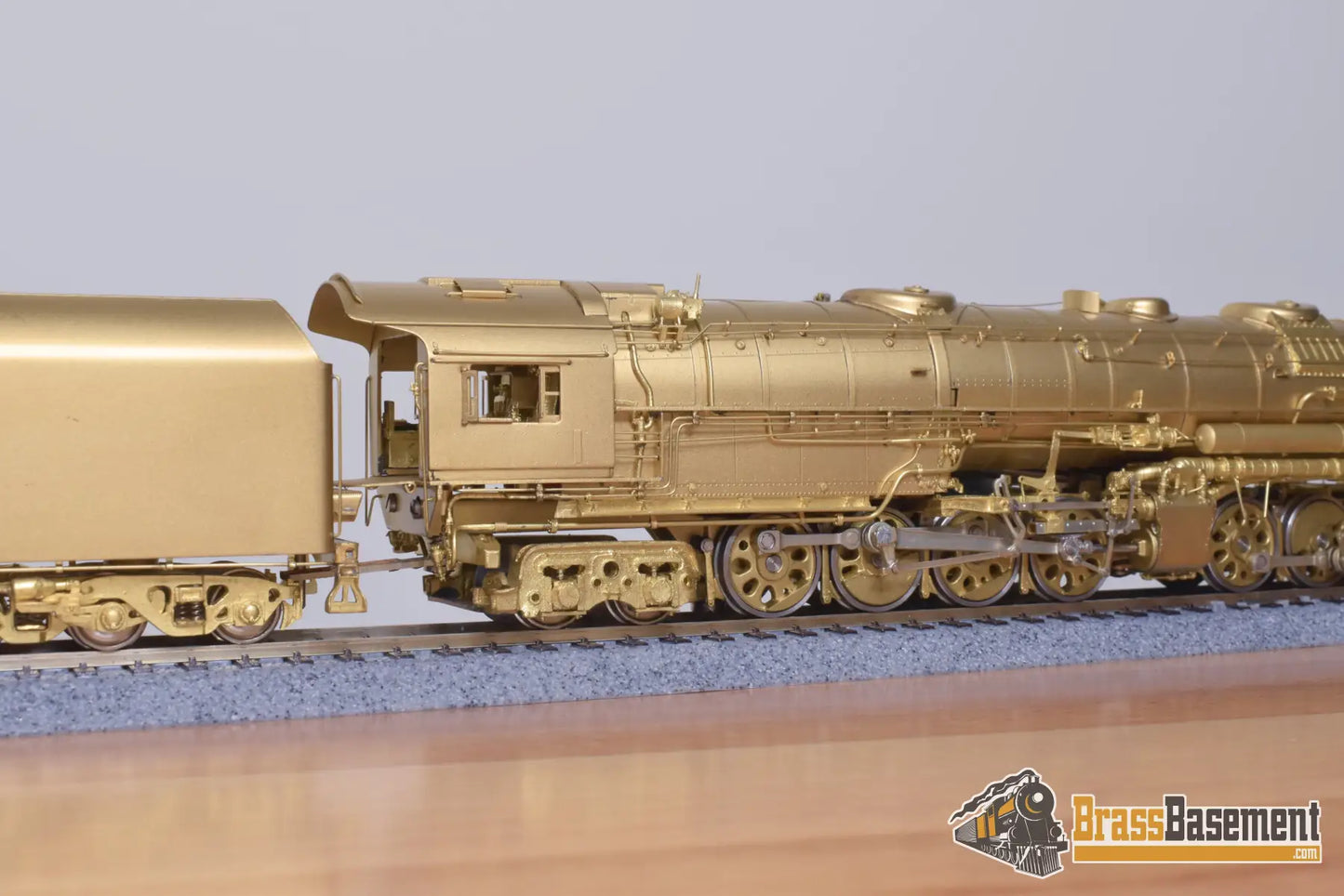 Ho Brass - Key Imports Baltimore & Ohio B&O Em-1 2-8-8-4 7600 Class Unpainted Steam