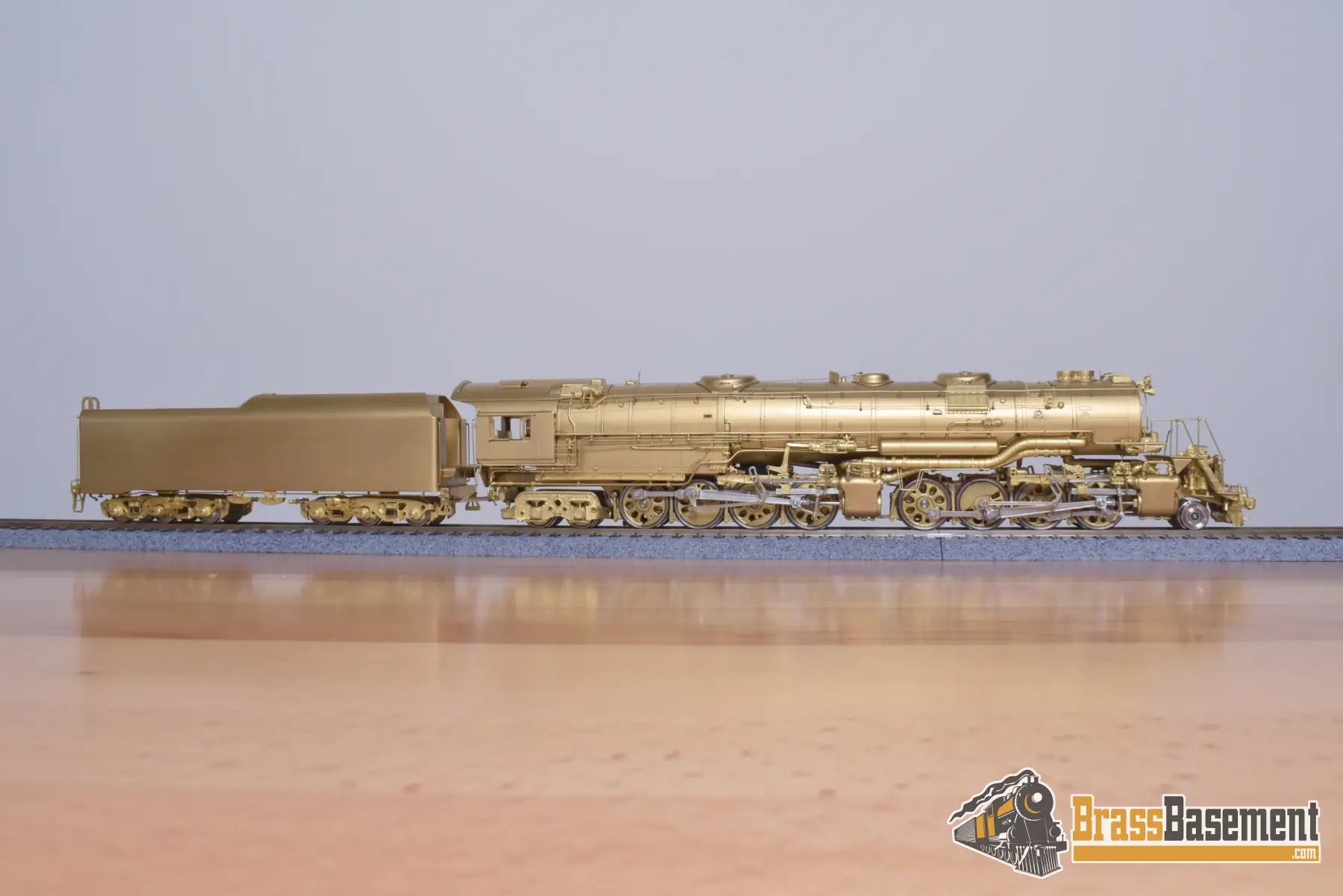 Ho Brass - Key Imports Baltimore & Ohio B&O Em-1 2-8-8-4 7600 Class Unpainted Steam