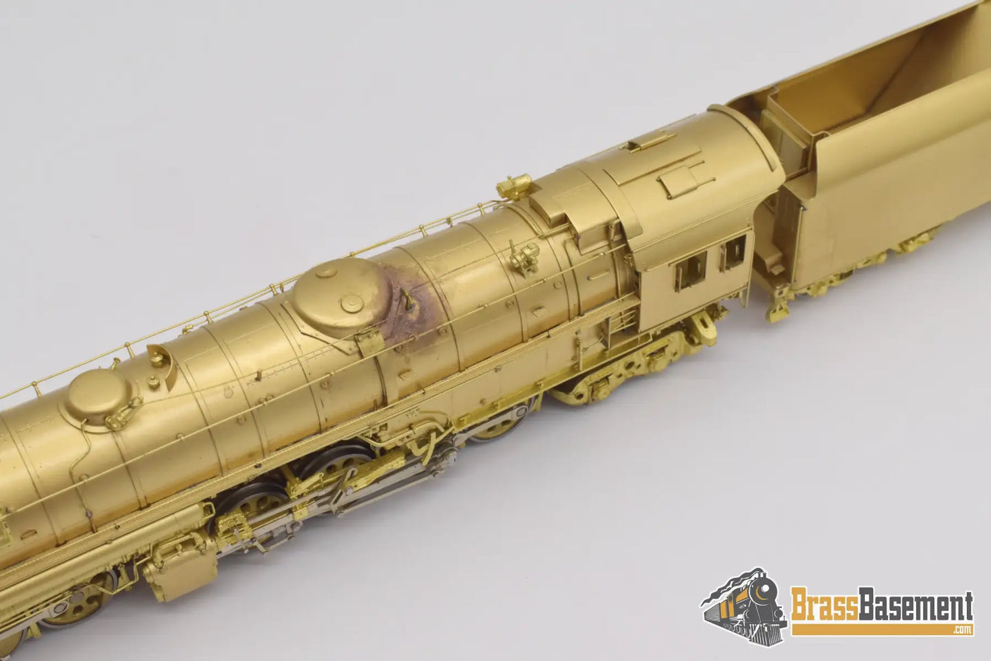 Ho Brass - Key Imports Baltimore & Ohio B&O Em-1 2-8-8-4 7600 Class Unpainted Steam