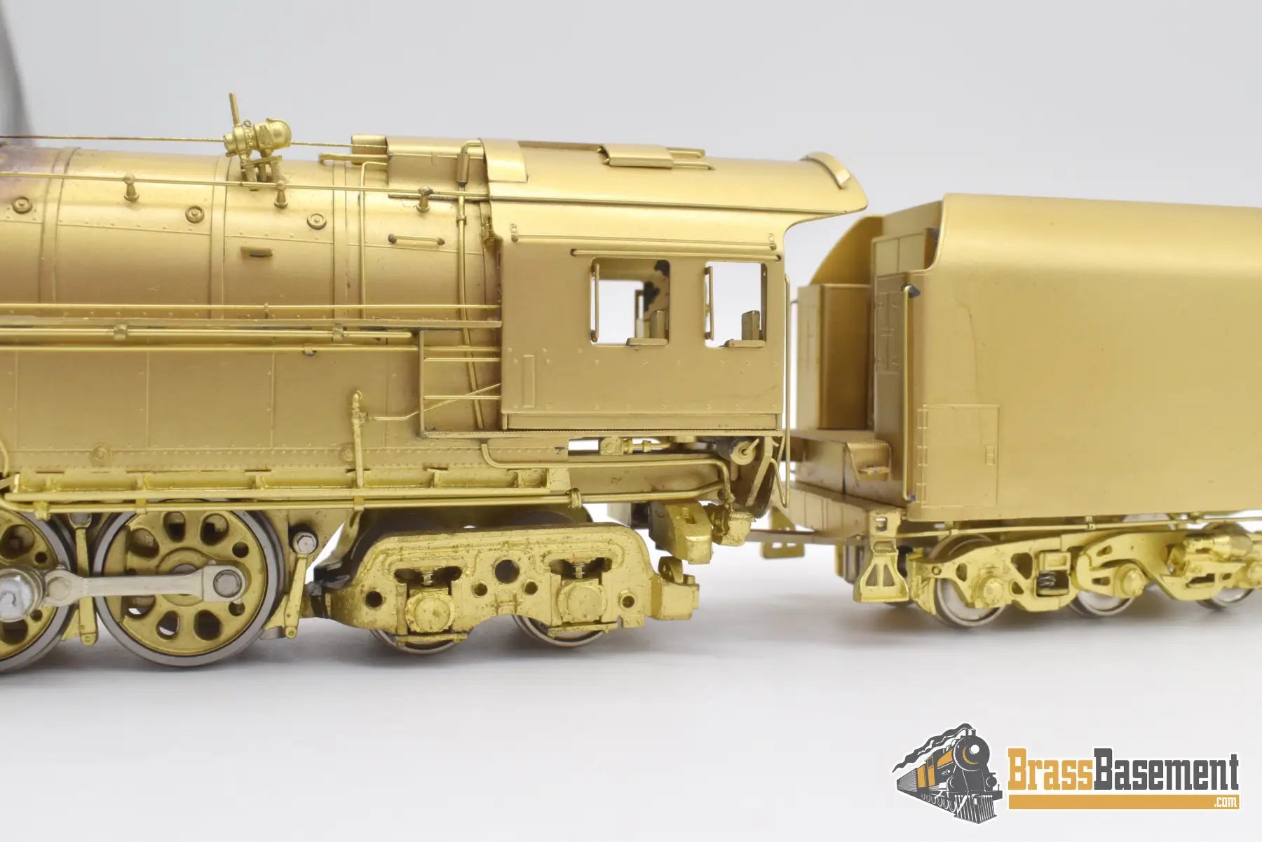 Ho Brass - Key Imports Baltimore & Ohio B&O Em-1 2-8-8-4 7600 Class Unpainted Steam