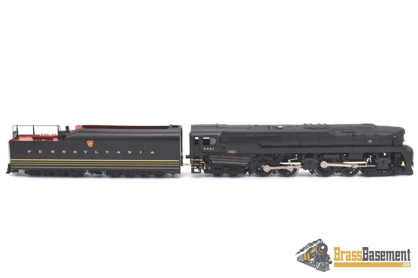 Ho Brass - Key Imports C/S #119 Pennsylvania Rr Prr T1 4 - 4 - 4 - 4 #5501 Modernized Mint Steam