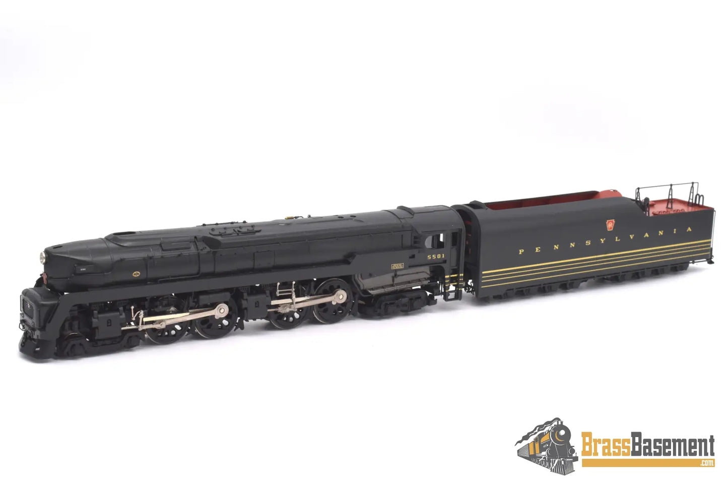 Ho Brass - Key Imports C/S #119 Pennsylvania Rr Prr T1 4 - 4 - 4 - 4 #5501 Modernized Mint Steam