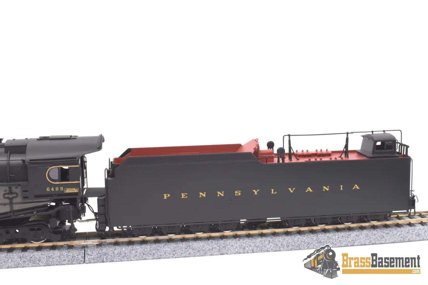 Ho Brass - Key Imports C/S #99 Pennsylvania Rr Prr J1 2 - 10 - 4 #6489 - F/P Mint Steam