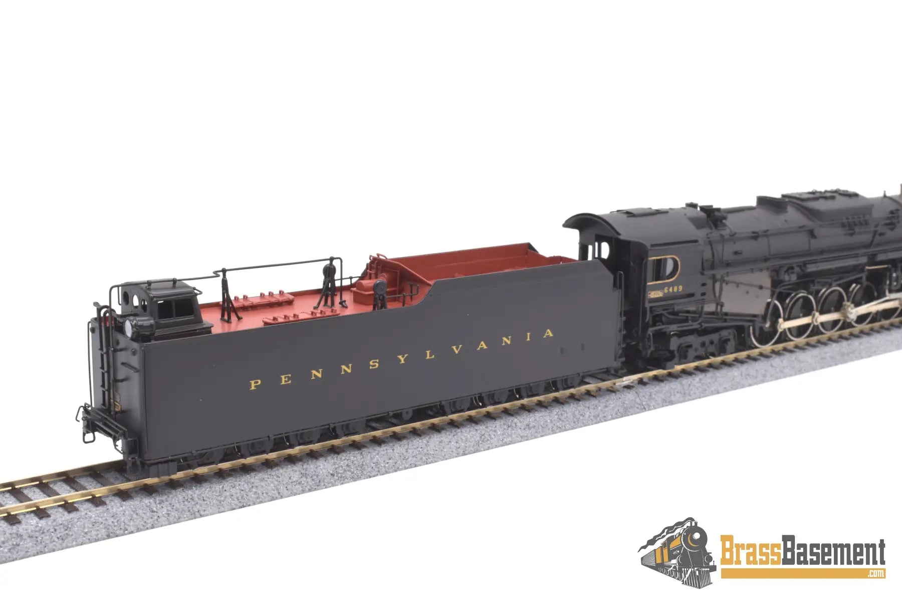 Ho Brass - Key Imports C/S #99 Pennsylvania Rr Prr J1 2 - 10 - 4 #6489 - F/P Mint Steam