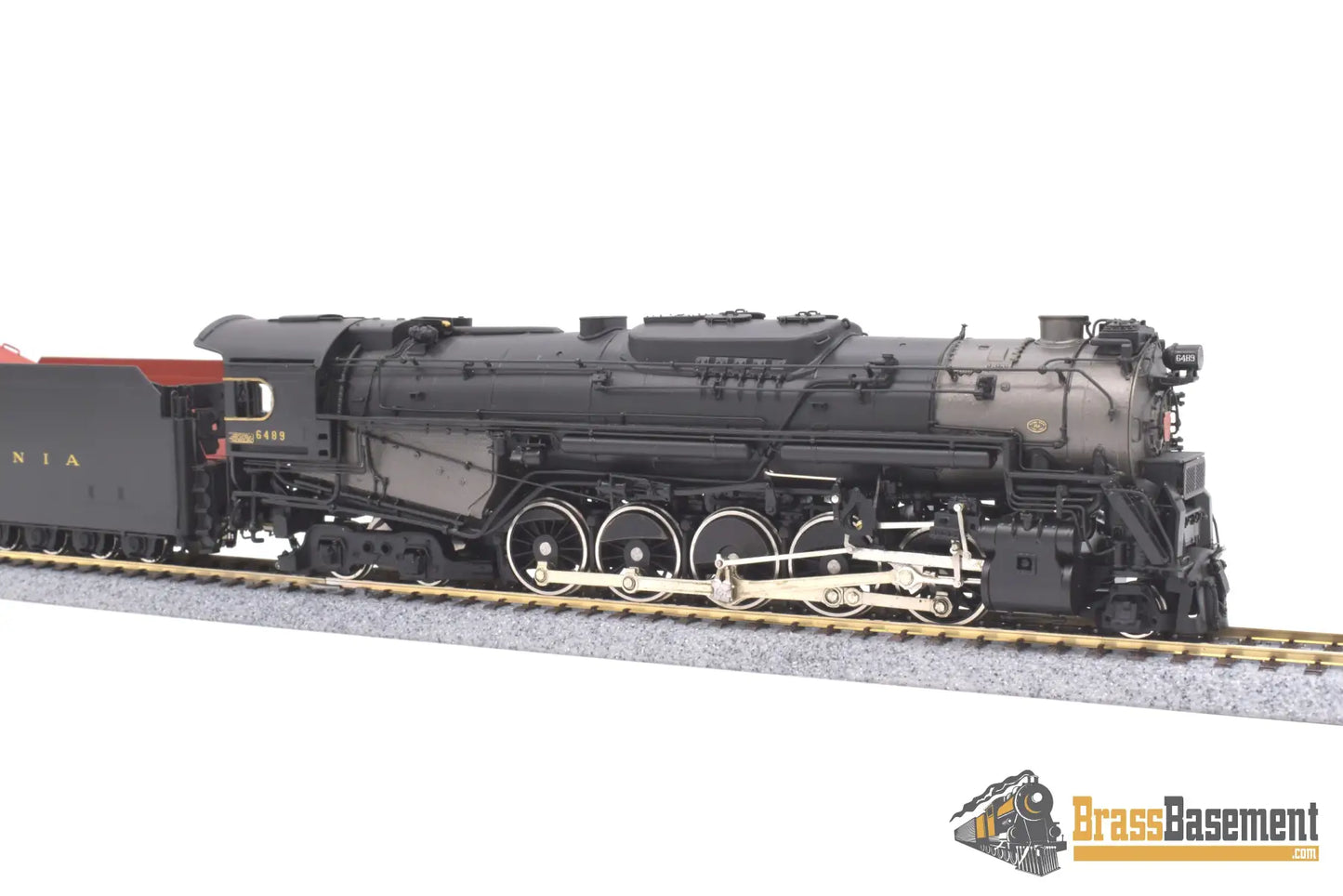 Ho Brass - Key Imports C/S #99 Pennsylvania Rr Prr J1 2 - 10 - 4 #6489 - F/P Mint Steam