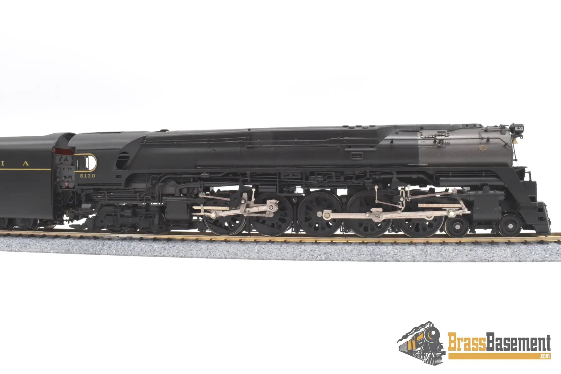 Ho Brass - Key Imports Custom Series 118 Pennsylvania Rr Prr Q-1 4-6-4-4 #6130 Fp Mint Steam