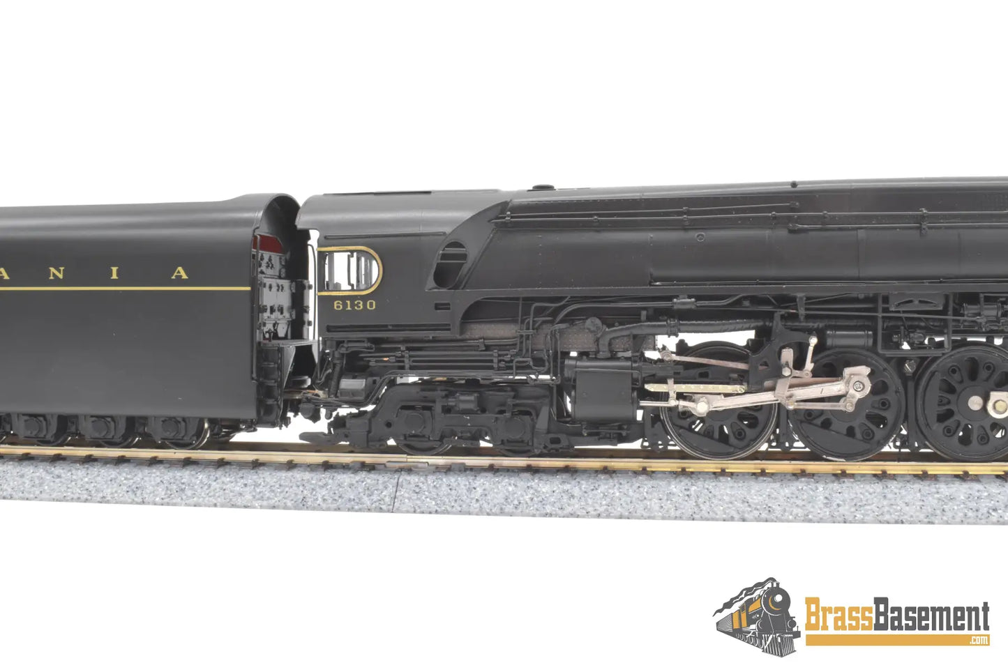 Ho Brass - Key Imports Custom Series 118 Pennsylvania Rr Prr Q-1 4-6-4-4 #6130 Fp Mint Steam