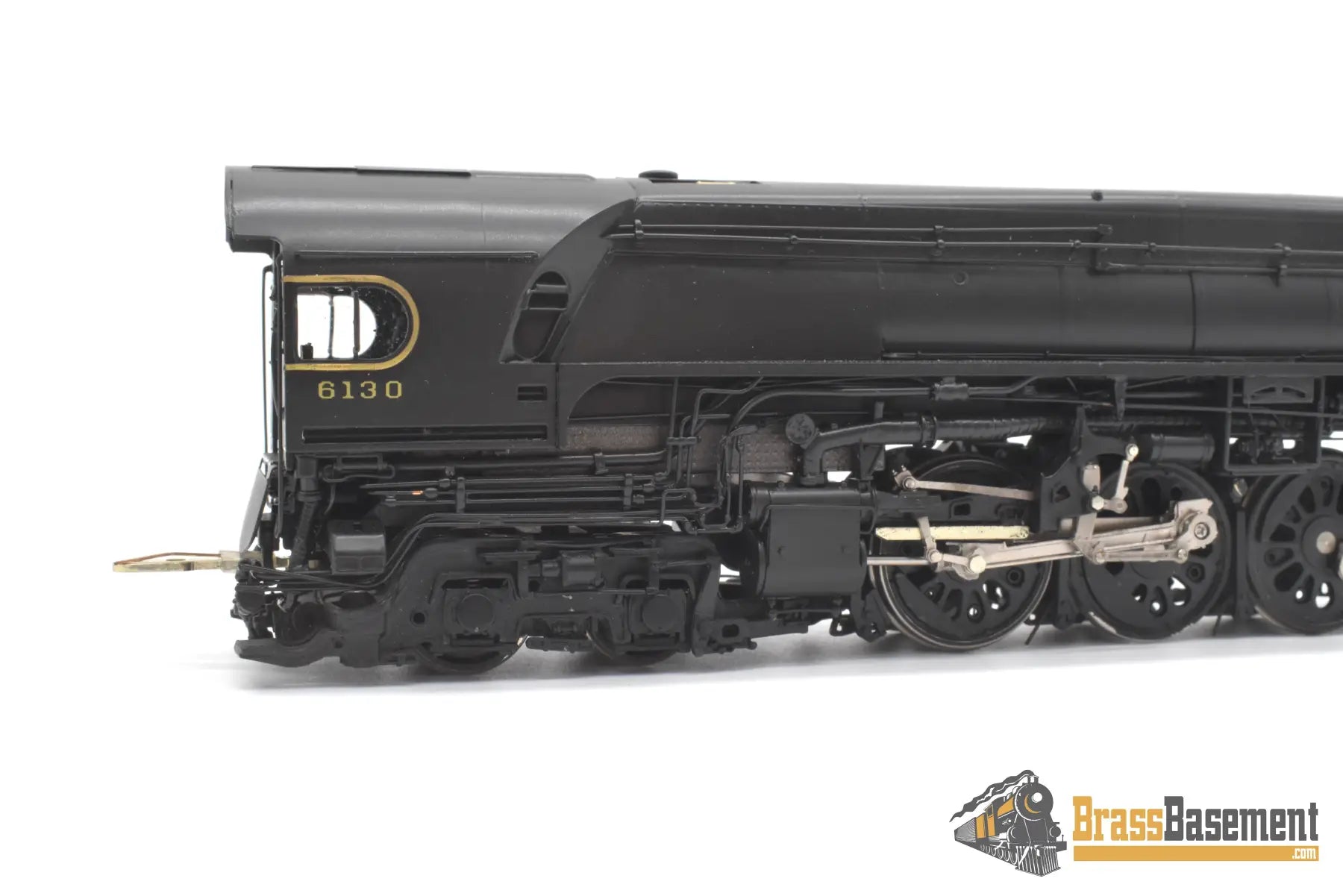 Ho Brass - Key Imports Custom Series 118 Pennsylvania Rr Prr Q-1 4-6-4-4 #6130 Fp Mint Steam