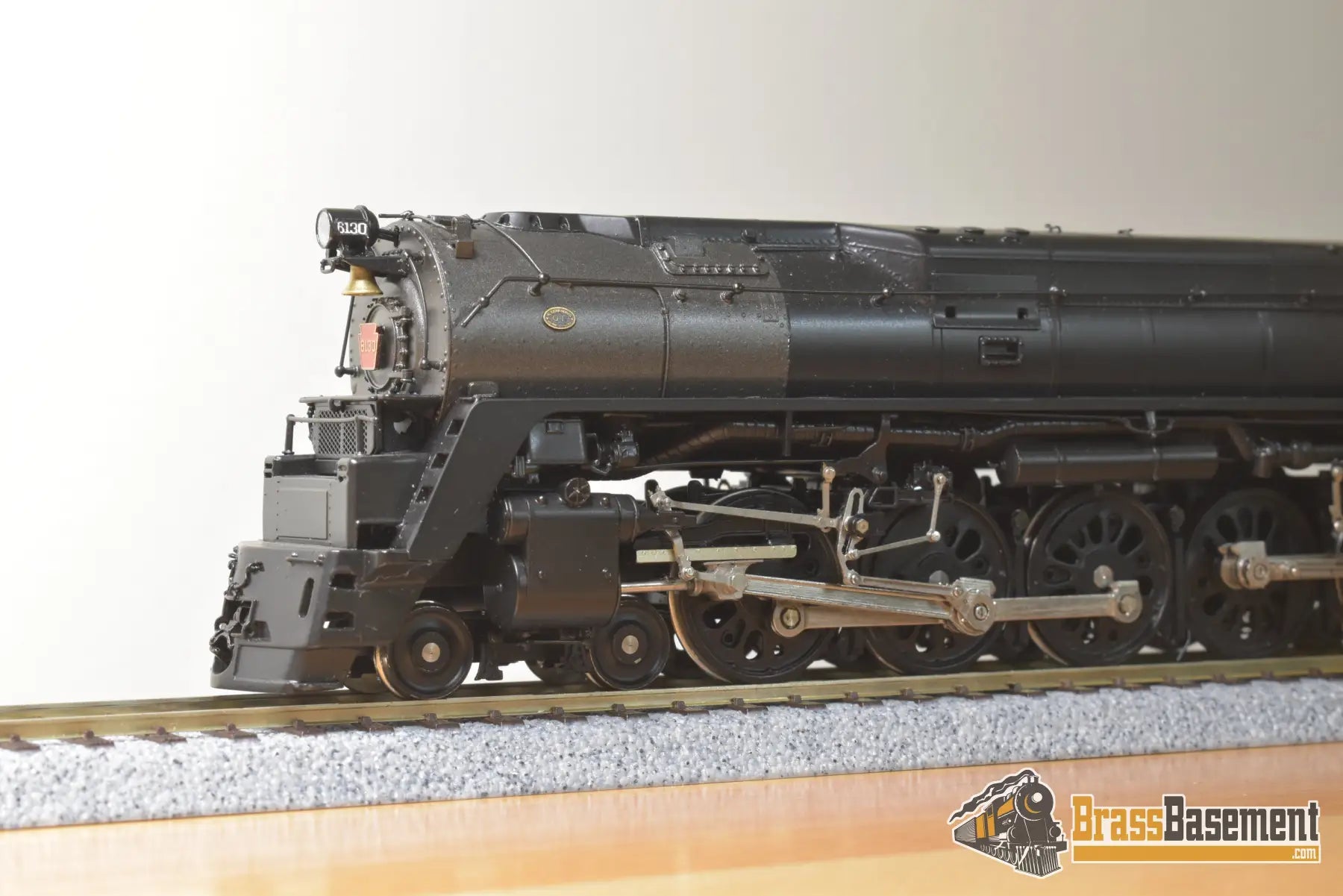 Ho Brass - Key Imports Custom Series 118 Pennsylvania Rr Prr Q-1 4-6-4-4 #6130 Fp Mint Steam