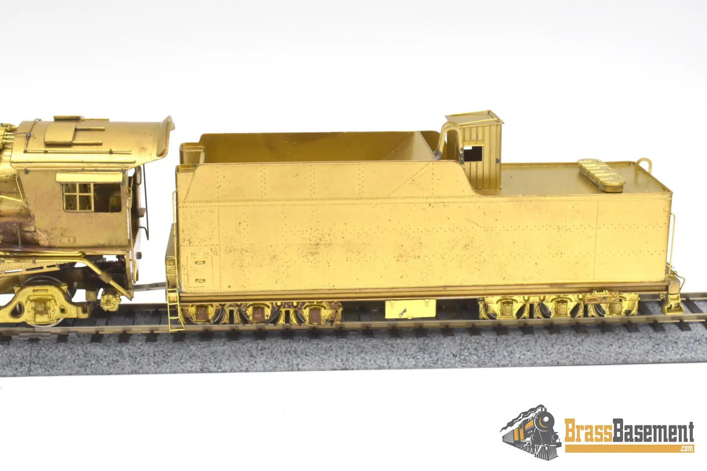 Ho Brass - Key Imports Drgw M-75 4-8-2 Worthington Fwh Unpainted And Excellent Runner Steam