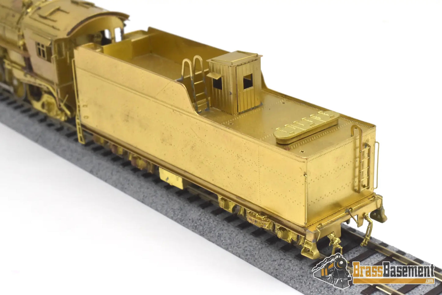 Ho Brass - Key Imports Drgw M-75 4-8-2 Worthington Fwh Unpainted And Excellent Runner Steam