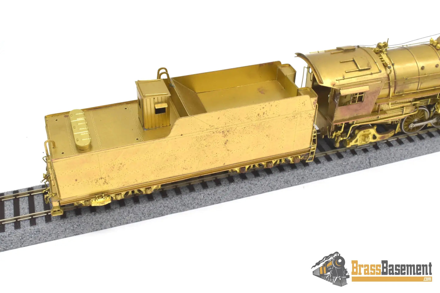 Ho Brass - Key Imports Drgw M-75 4-8-2 Worthington Fwh Unpainted And Excellent Runner Steam