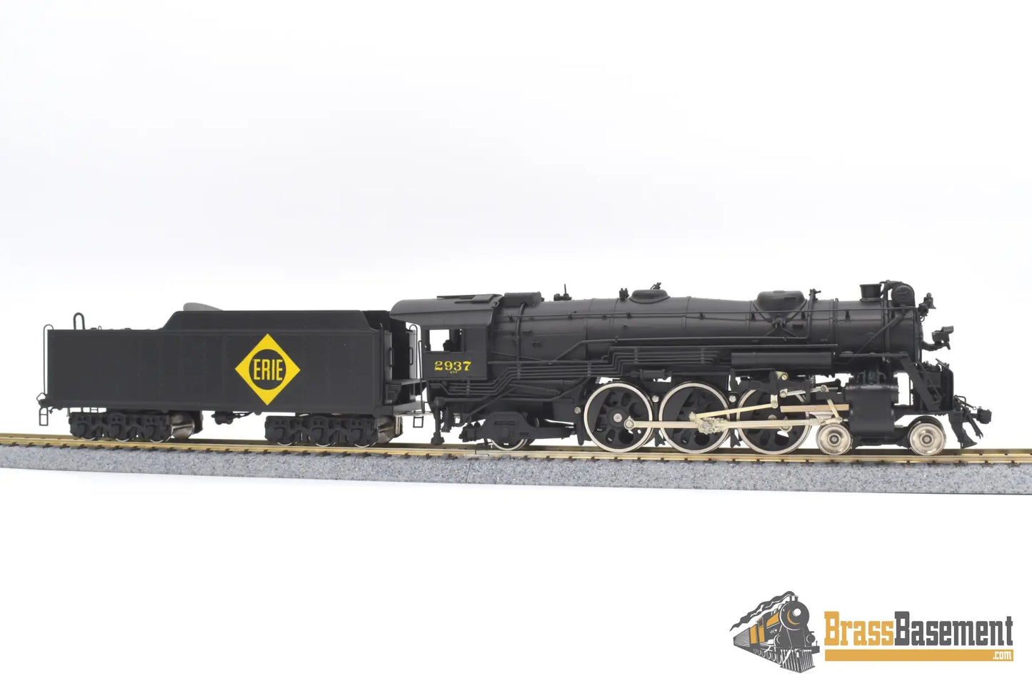 Ho Brass - Key Imports Erie Pacific K - 5A #2937 4 - 6 - 2 1950 Era Custom Series #7 Fp Steam