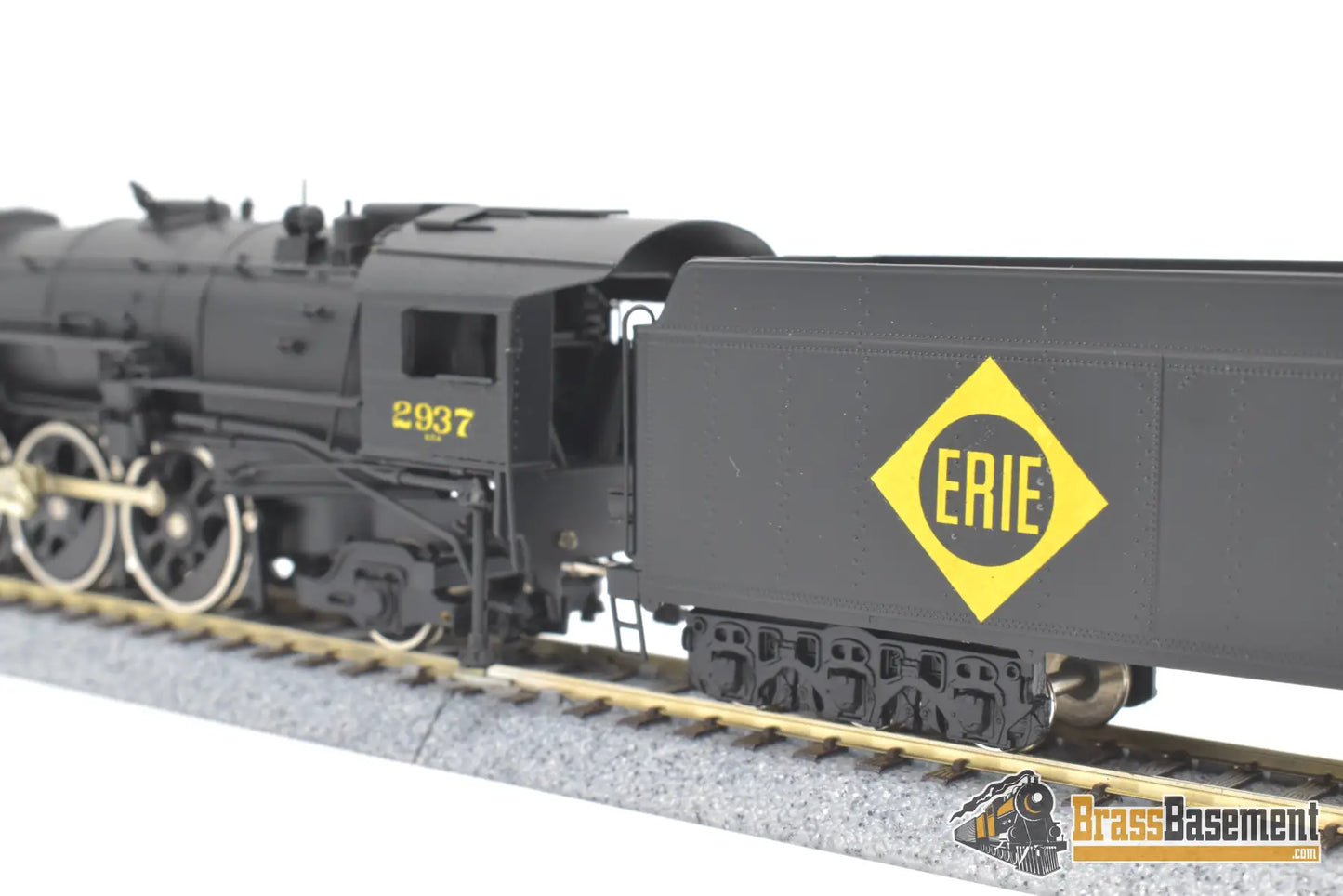 Ho Brass - Key Imports Erie Pacific K - 5A #2937 4 - 6 - 2 1950 Era Custom Series #7 Fp Steam