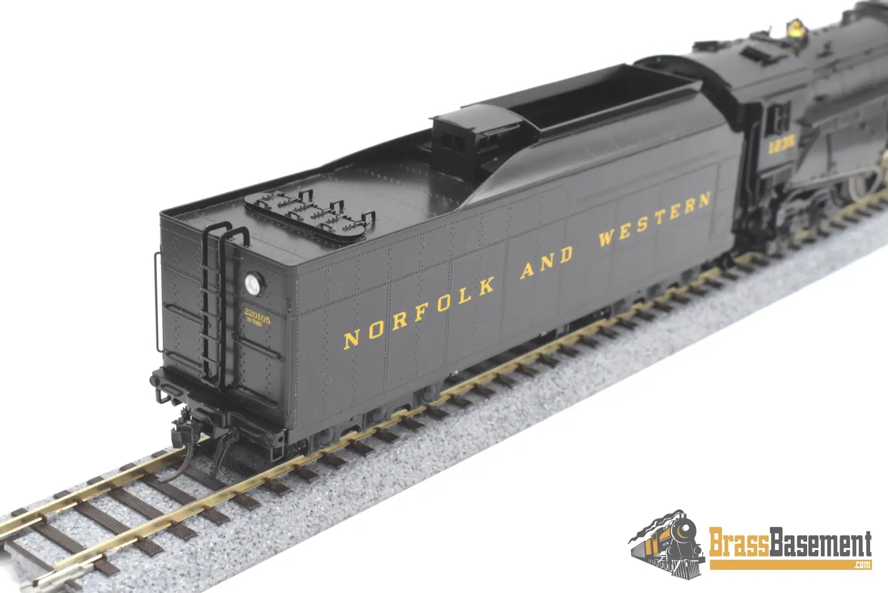 Ho Brass - Key Imports N&W Norfolk & Western ’A’ 2 - 6 - 6 - 4 #1235 Custom Series #92 1991