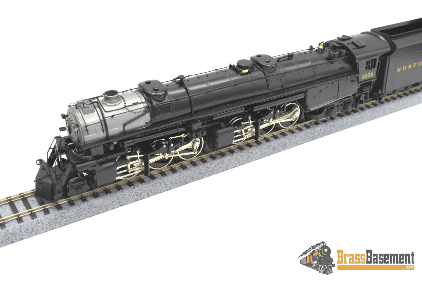 Ho Brass - Key Imports N&W Norfolk & Western ’A’ 2 - 6 - 6 - 4 #1235 Custom Series #92 1991