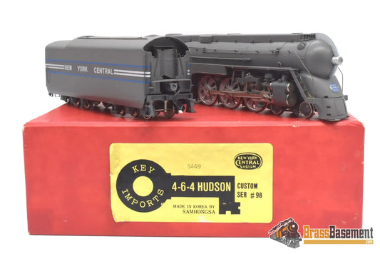 Ho Brass - Key Imports New York Central ’Dreyfuss’ Hudson #5449 Custom Series 98 Coasting Drive