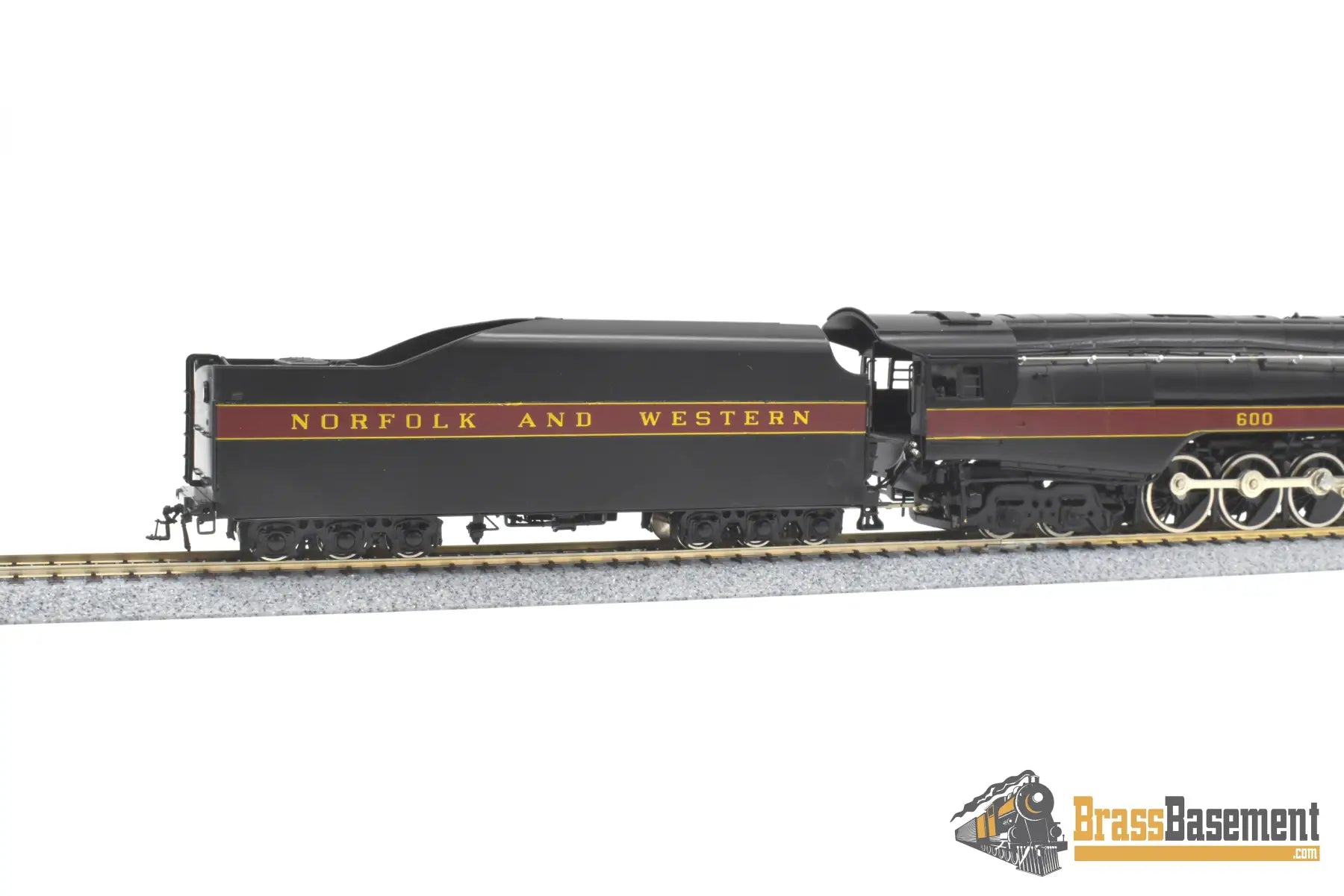 Ho Brass - Key Imports Norfolk & Western N&W J 4-8-4 #600 C/S #86 F/P Nice Steam