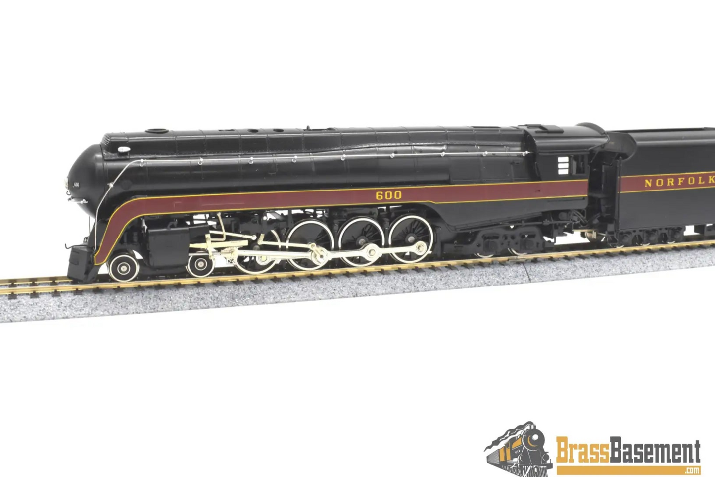 Ho Brass - Key Imports Norfolk & Western N&W J 4-8-4 #600 C/S #86 F/P Nice Steam