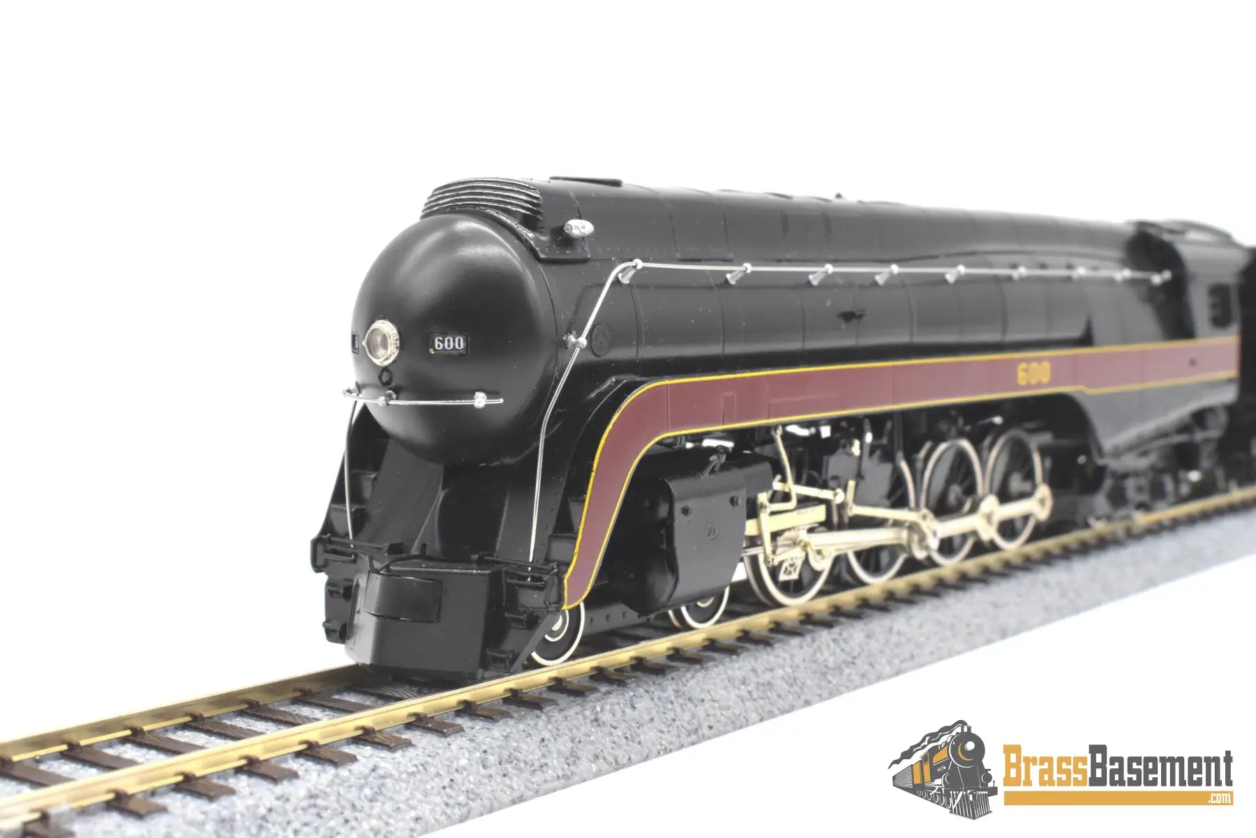 Ho Brass - Key Imports Norfolk & Western N&W J 4-8-4 #600 C/S #86 F/P Nice Steam