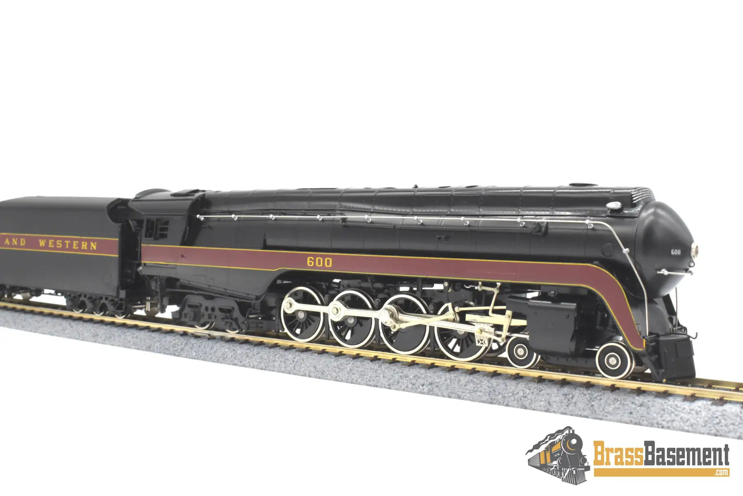 Ho Brass - Key Imports Norfolk & Western N&W J 4-8-4 #600 C/S #86 F/P Nice Steam