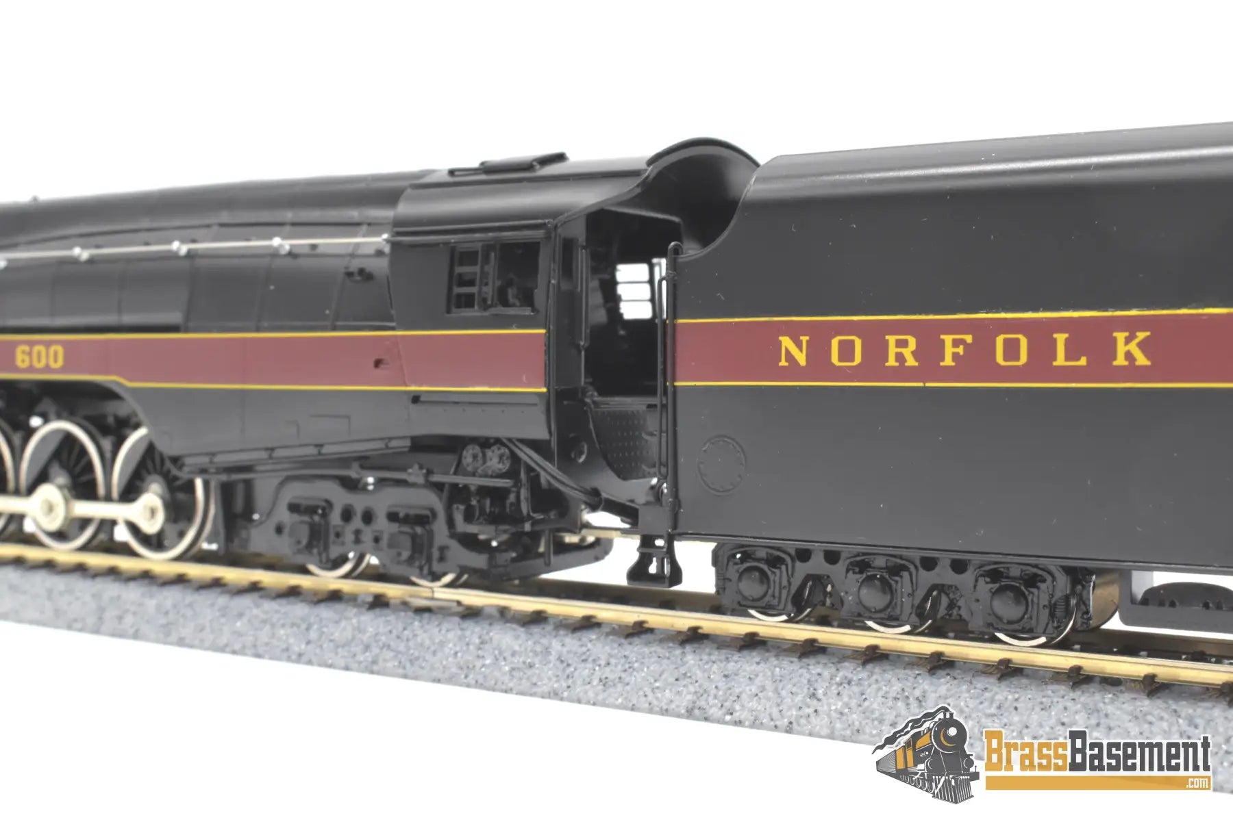 Ho Brass - Key Imports Norfolk & Western N&W J 4-8-4 #600 C/S #86 F/P Nice Steam