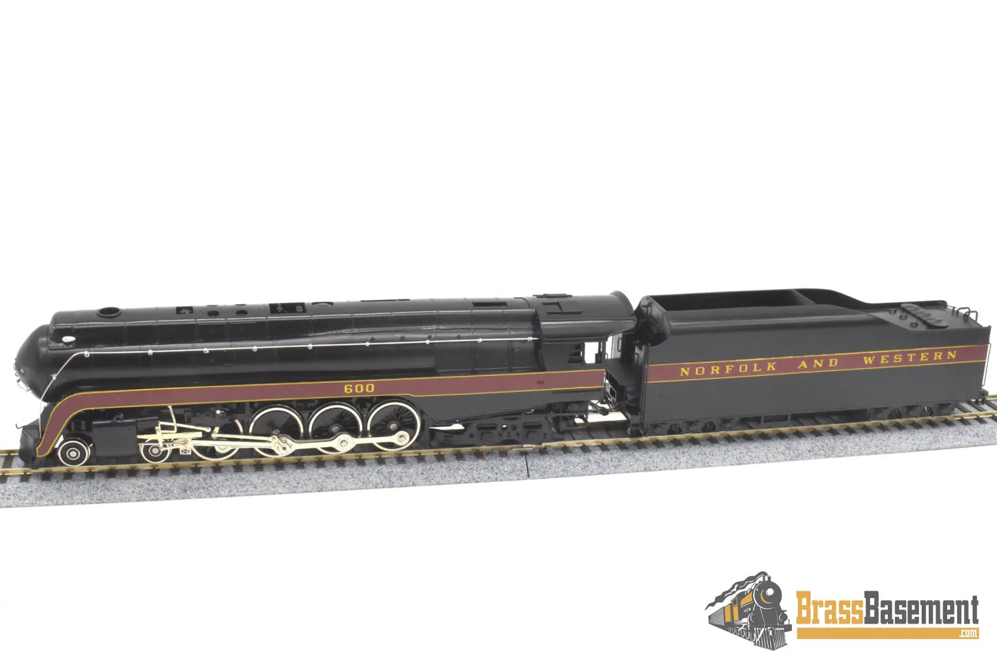 Ho Brass - Key Imports Norfolk & Western N&W J 4-8-4 #600 C/S #86 F/P Nice Steam