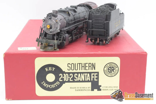 Ho Brass - Key Imports Southern Ss - 1 Heavy 2 - 10 - 2 Nice Paint & Weathering Steam