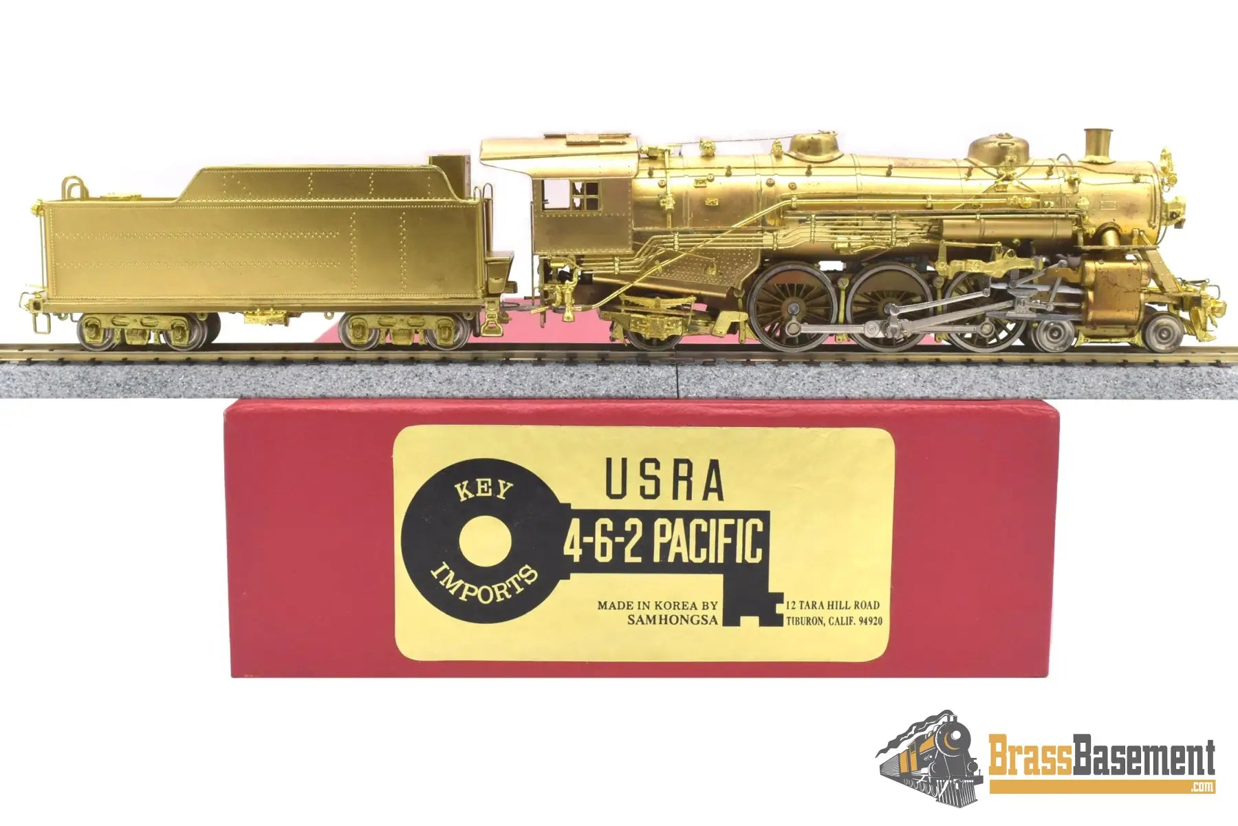 HO Brass - Key Imports USRA Light Pacific 4-6-2 - Unpainted - Smooth R ...