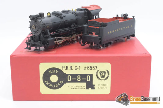 Ho Brass - Key Prr Pennsylvania Rr C - 1 0 - 8 - 0 #6557 New Steam