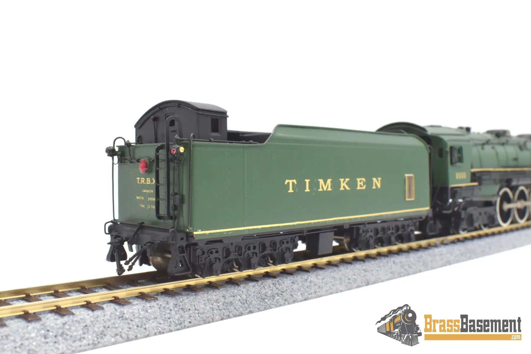 Ho Brass - Key Timken #1111 Four Aces 4-8-4 Northern Green Pro-Paint Steam