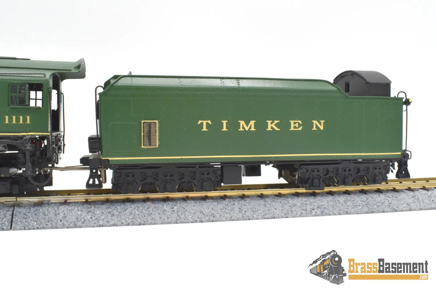 Ho Brass - Key Timken #1111 Four Aces 4-8-4 Northern Green Pro-Paint Steam