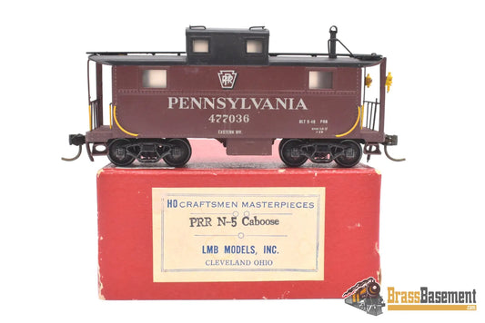 Ho Brass - Lmb Models Prr Pennsylvania Railroad N - 5 Cabin Car C/P Caboose