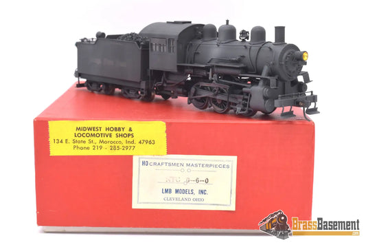 Ho Brass - Lmb New York Central As Nickel Plate Road Nkp 0 - 6 - 0 C/P As - Is Steam