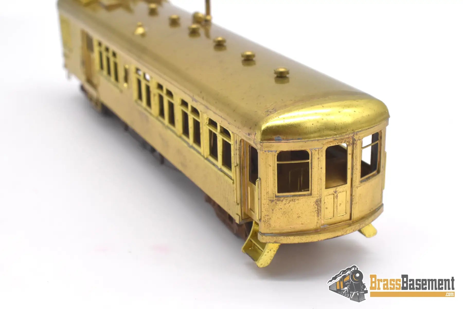 Ho Brass - Mew Model Engineering Works Hall-Scott Motor Car Nevada Copper Belt #21 Unpainted