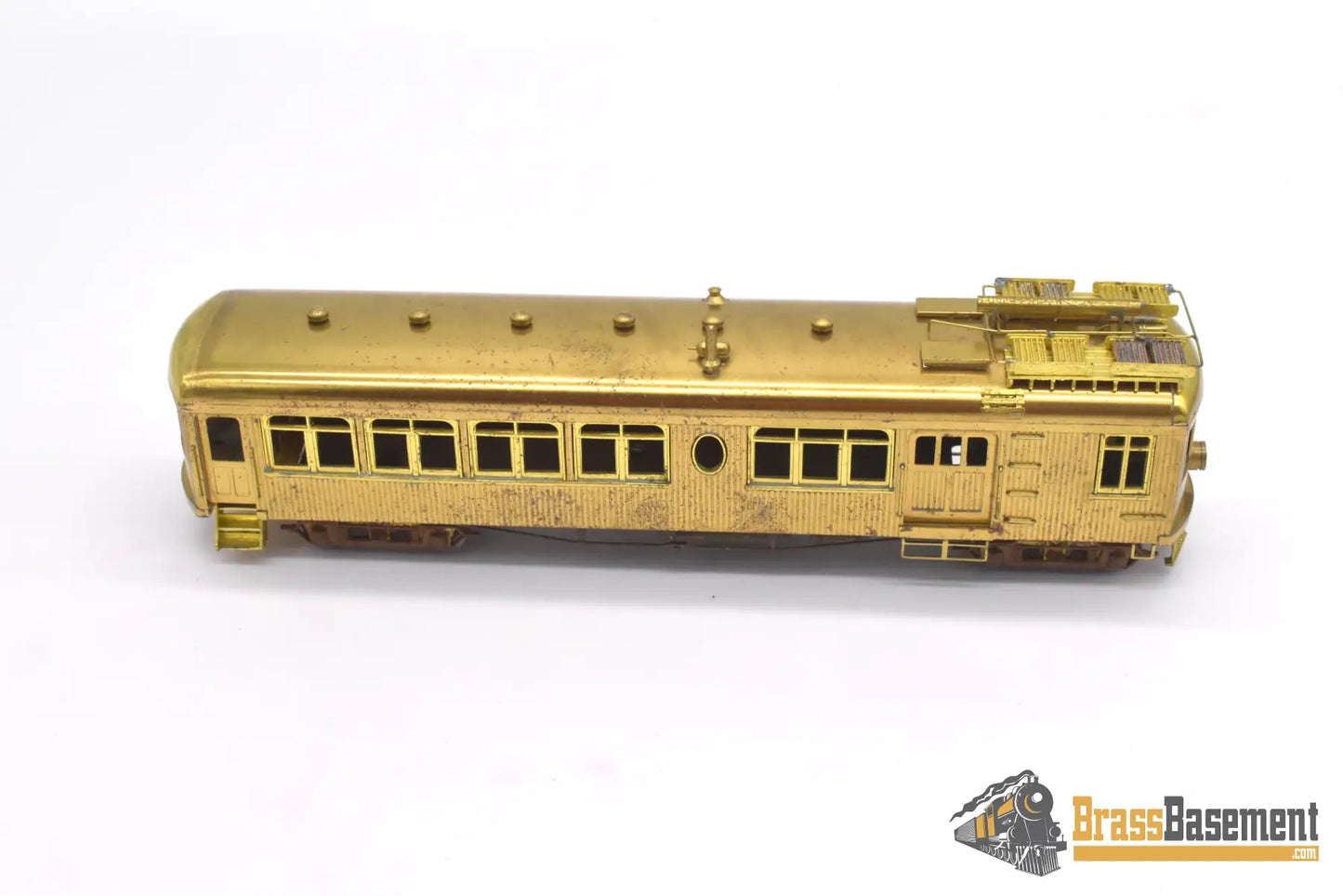 Ho Brass - Mew Model Engineering Works Hall-Scott Motor Car Nevada Copper Belt #21 Unpainted