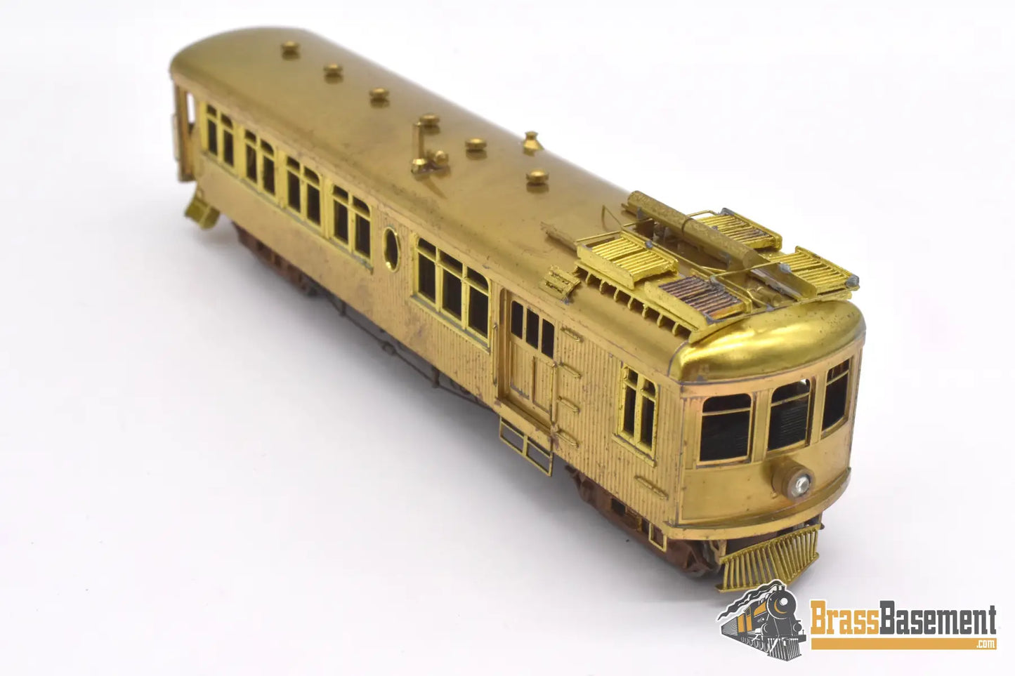 Ho Brass - Mew Model Engineering Works Hall-Scott Motor Car Nevada Copper Belt #21 Unpainted