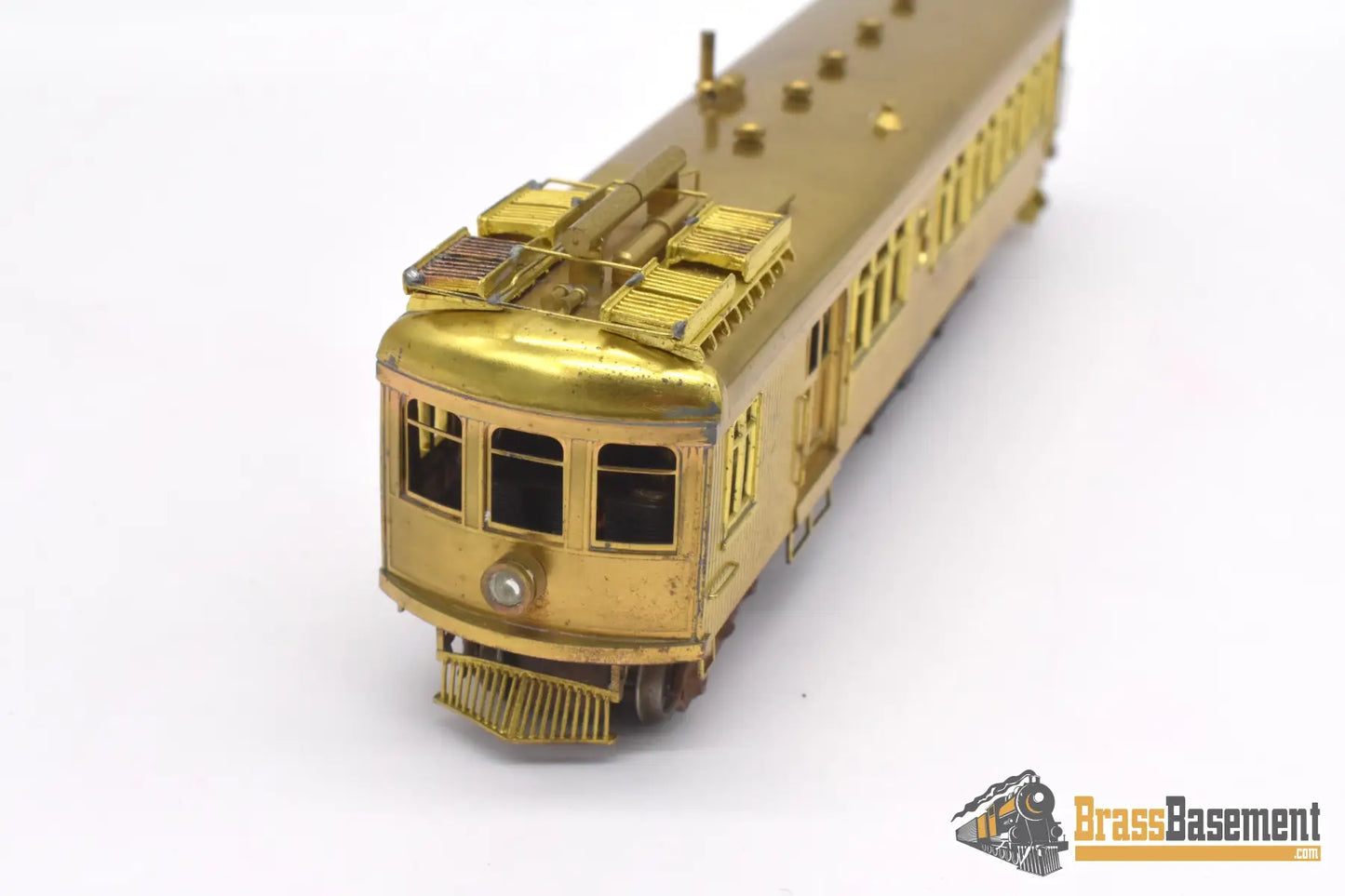 Ho Brass - Mew Model Engineering Works Hall-Scott Motor Car Nevada Copper Belt #21 Unpainted