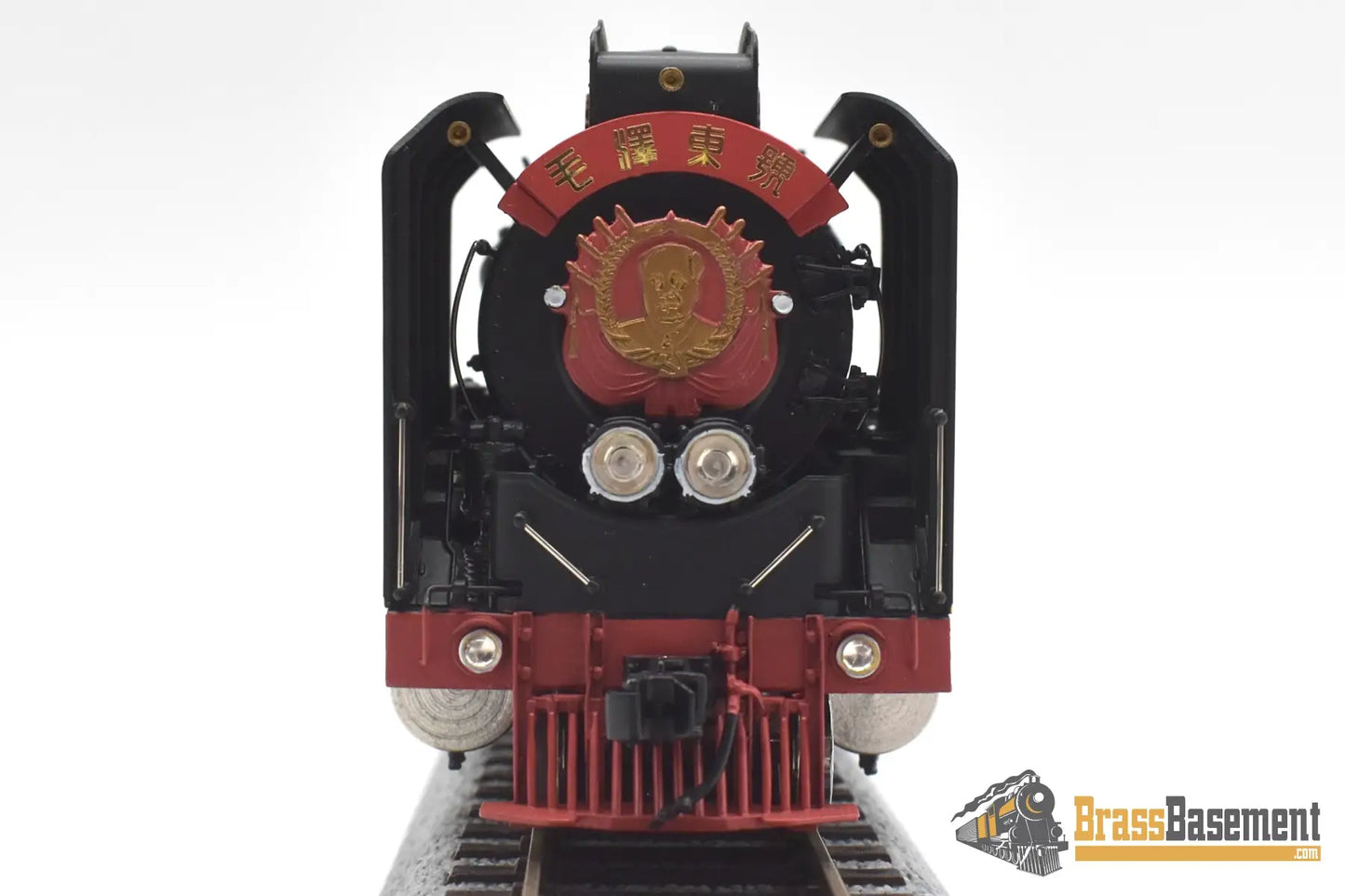 Ho Brass - Models Imon China Railway Class Qj 2-10-2 Steam Locomotive Mao Zedong