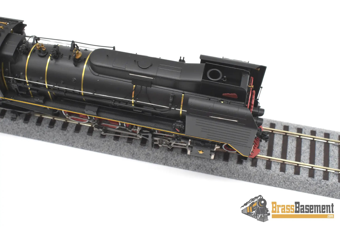 Ho Brass - Models Imon China Railway Class Qj 2-10-2 Steam Locomotive Mao Zedong