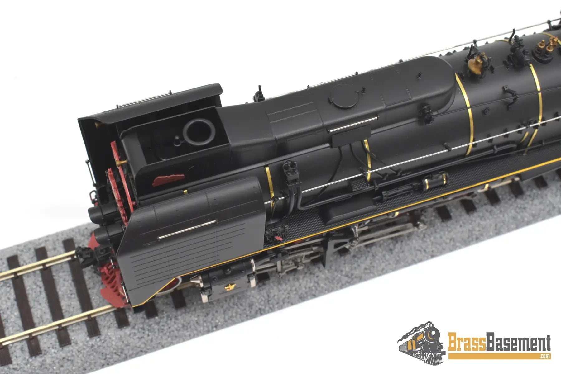 Ho Brass - Models Imon China Railway Class Qj 2-10-2 Steam Locomotive Mao Zedong